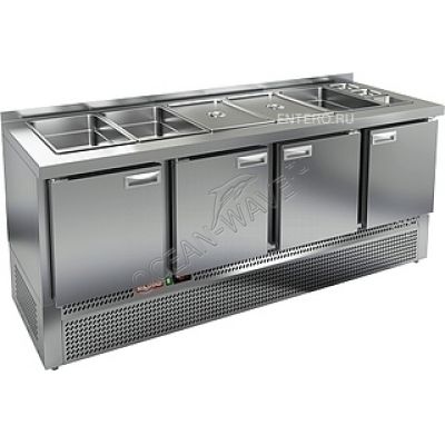 Стол для салатов HICOLD SLE3-1111GN без крышки - купить в интернет-магазине OCEAN-WAVE.ru