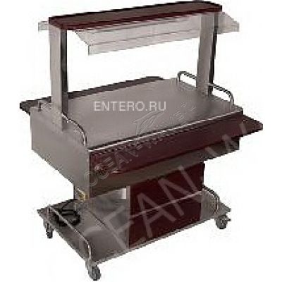 Прилавок нейтральный передвижной Rada ПНП-11/7Н - купить в интернет-магазине OCEAN-WAVE.ru