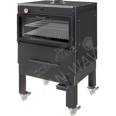 Печь на древесном топливе Vortmax CHOES 45 черная - купить в интернет-магазине OCEAN-WAVE.ru