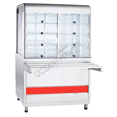 Витрина тепловая Abat ПВТ-70КМ - купить в интернет-магазине OCEAN-WAVE.ru