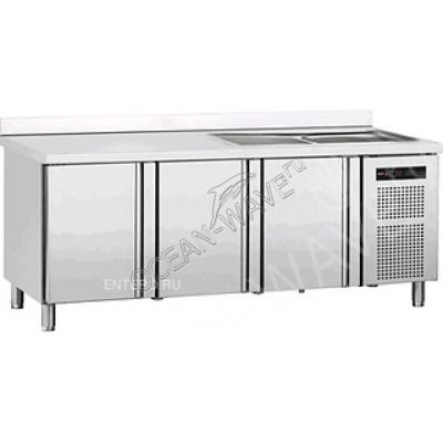 Стол холодильный ASPES MFPA-180-GN/F - купить в интернет-магазине OCEAN-WAVE.ru