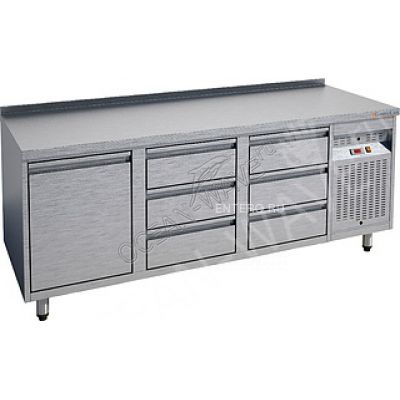 Стол холодильный Gastrolux СОБ3П-187/1Д6Я/S - купить в интернет-магазине OCEAN-WAVE.ru