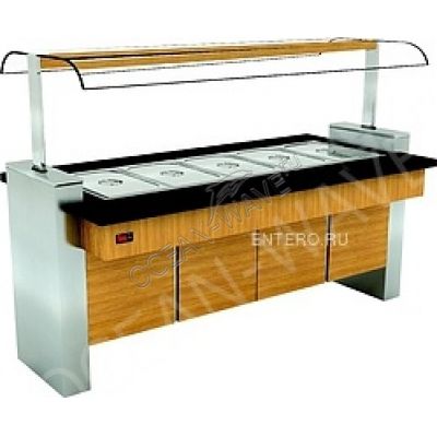 Салат-бар тепловой INOKSAN INO-OSA-HL133 - купить в интернет-магазине OCEAN-WAVE.ru