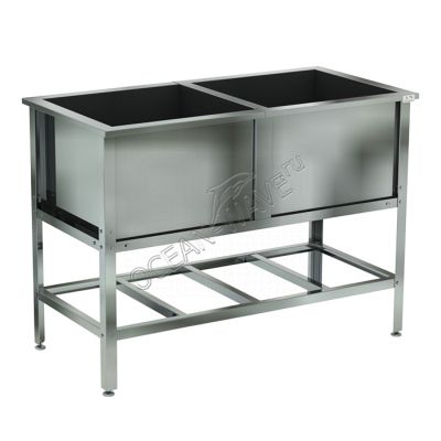 Ванна моечная Кобор ВМС/2-100/53 - купить в интернет-магазине OCEAN-WAVE.ru