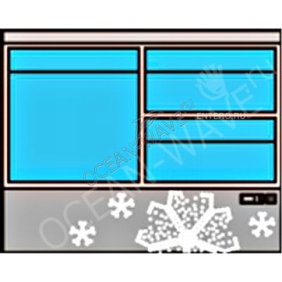 Стол холодильный Кобор NC6-1D2B - купить в интернет-магазине OCEAN-WAVE.ru