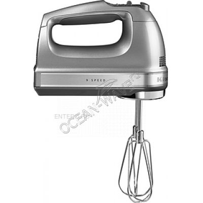 Миксер ручной KitchenAid 5KHM9212ECU серебристый - купить в интернет-магазине OCEAN-WAVE.ru