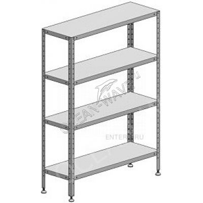 Стеллаж кухонный Марихолодмаш С-4-0,6/1,2/1,8 - купить в интернет-магазине OCEAN-WAVE.ru