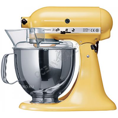 Миксер планетарный KitchenAid 5KSM175PSEMY желтый - купить в интернет-магазине OCEAN-WAVE.ru