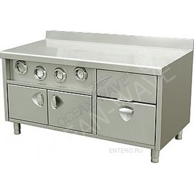 Закрытый стол-прилавок Kocateq DH-150 - купить в интернет-магазине OCEAN-WAVE.ru