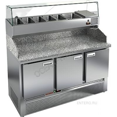 Стол для пиццы HICOLD PZE3-111/GN (1/6H) камень - купить в интернет-магазине OCEAN-WAVE.ru