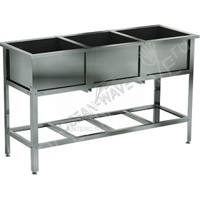 Ванна моечная Кобор ВМС/3-145/53 - купить в интернет-магазине OCEAN-WAVE.ru