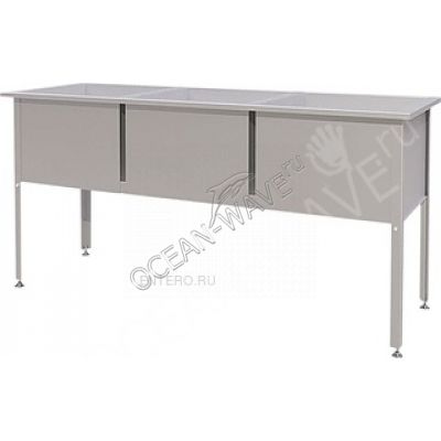 Ванна моечная ATESY ВМ-3/430 - купить в интернет-магазине OCEAN-WAVE.ru