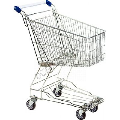 Тележка покупательская EKSI ESX-60 TPR красная - купить в интернет-магазине OCEAN-WAVE.ru