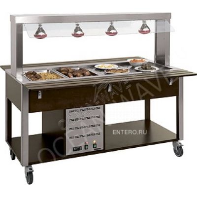 Стол шведский Metalcarrelli 6910.4L-W - купить в интернет-магазине OCEAN-WAVE.ru