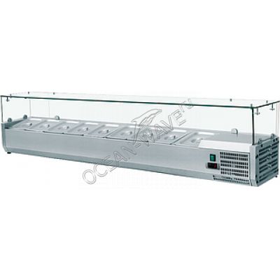 Витрина холодильная Amitek AK18038 - купить в интернет-магазине OCEAN-WAVE.ru