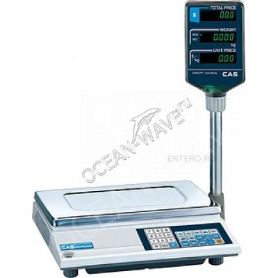 Торговые весы CAS AP-6M - купить в интернет-магазине OCEAN-WAVE.ru