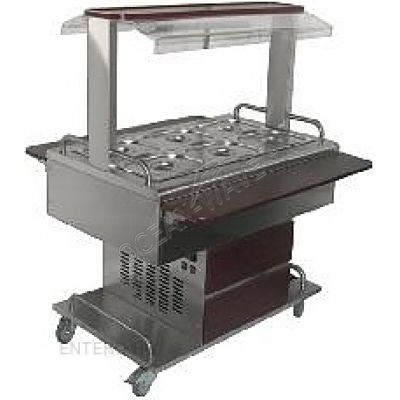 Прилавок-витрина охлаждаемый Rada ПВОП-11/7Н - купить в интернет-магазине OCEAN-WAVE.ru