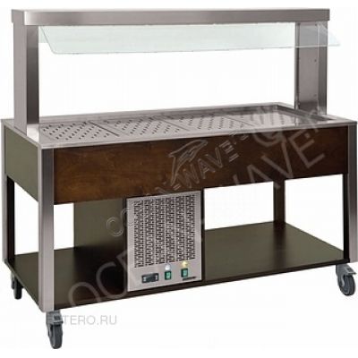 Стол шведский Metalcarrelli 6900.6-W - купить в интернет-магазине OCEAN-WAVE.ru