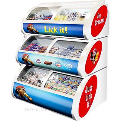 Витрина трехуровневая ТР Ice Pod - купить в интернет-магазине OCEAN-WAVE.ru