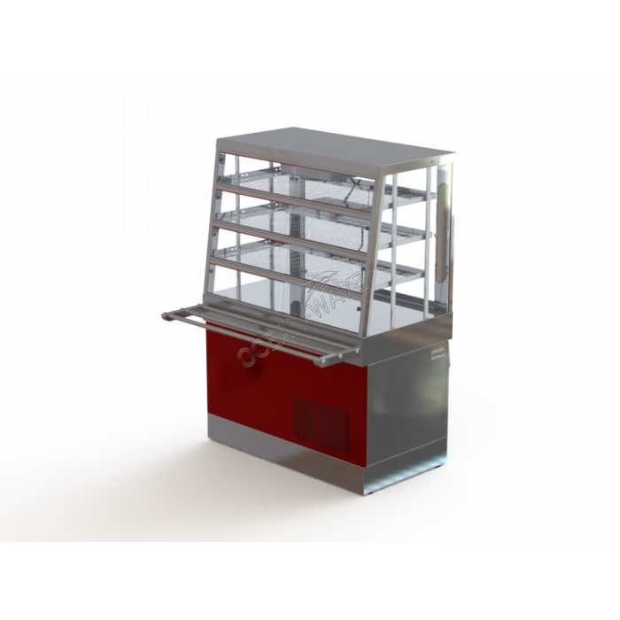 МВХ-12/7 SG Витрина с охлаждаемой столешницей, 1200х1000х1695 - купить в интернет-магазине OCEAN-WAVE.ru