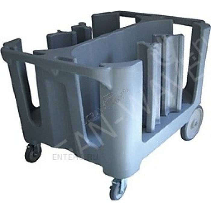 Тележка для тарелок EKSI C01 серая - купить в интернет-магазине OCEAN-WAVE.ru