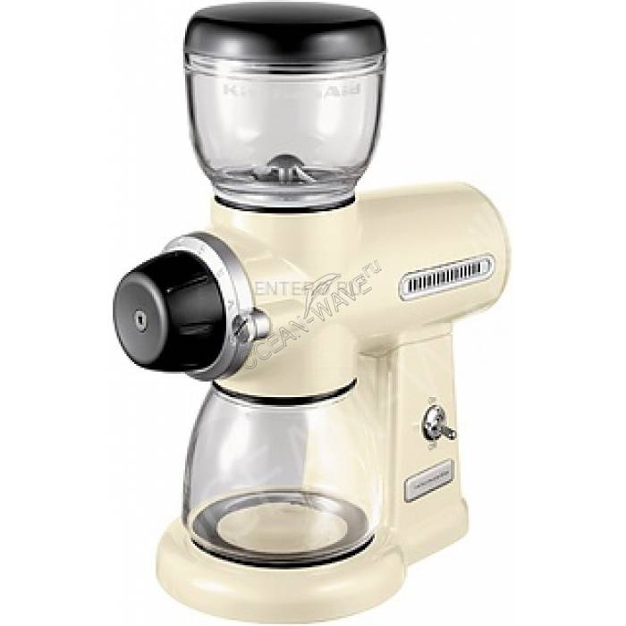 Кофемолка KitchenAid 5KCG100EAC кремовая - купить в интернет-магазине OCEAN-WAVE.ru
