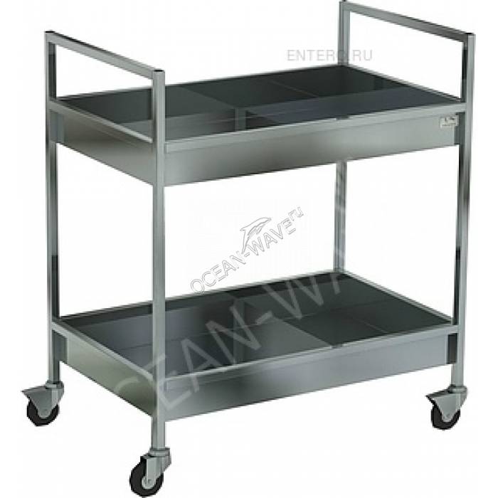 Тележка сервировочная Кобор ТСП-80/50 - купить в интернет-магазине OCEAN-WAVE.ru
