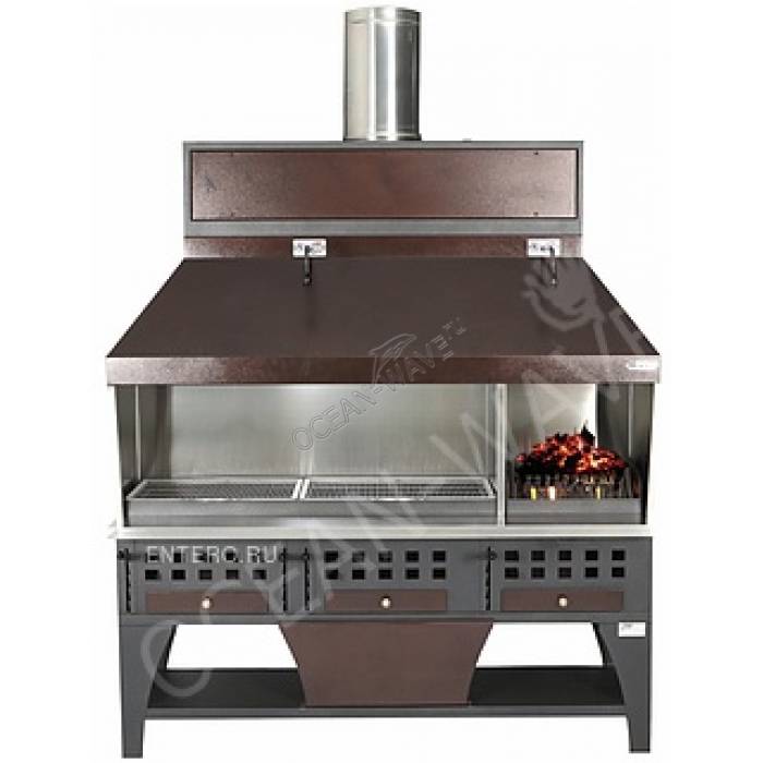 Гриль на углях для стейков PEVA BL 200 - купить в интернет-магазине OCEAN-WAVE.ru