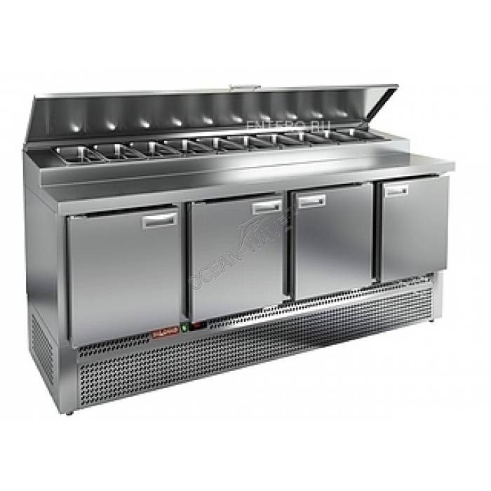 Стол для пиццы HICOLD PZE1-1111/GN (1/3H) камень - купить в интернет-магазине OCEAN-WAVE.ru