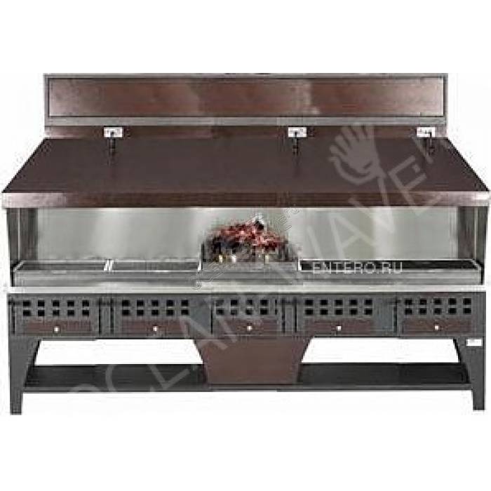 Гриль на углях комбинированный PEVA Combi BG 250 - купить в интернет-магазине OCEAN-WAVE.ru