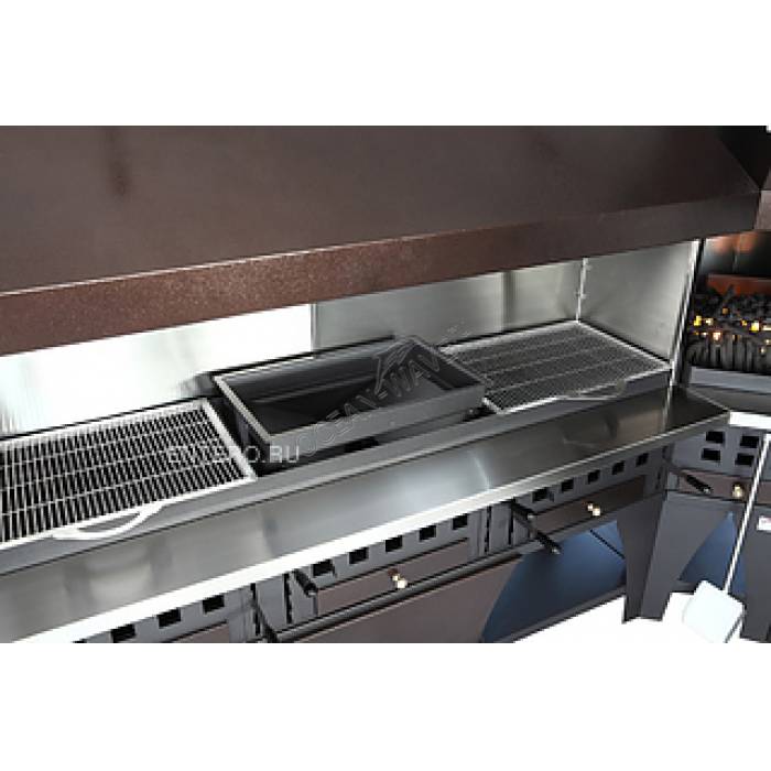 Гриль на углях для стейков PEVA BL 200 - купить в интернет-магазине OCEAN-WAVE.ru