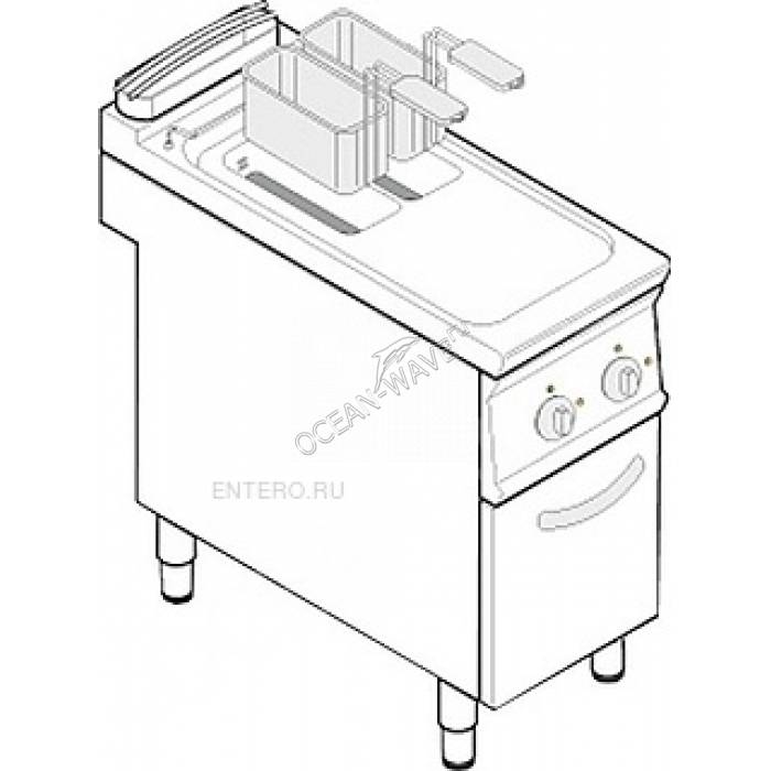 Фритюрница Tecnoinox FR48FE7 - купить в интернет-магазине OCEAN-WAVE.ru