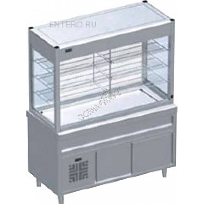 Витрина холодильная EMMEPI FI-15V-8 (CL15-8+AC15-8) - купить в интернет-магазине OCEAN-WAVE.ru