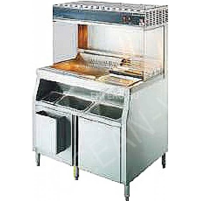 Станция для подогрева и фасовки картофеля фри Fabristeel F70-370 - купить в интернет-магазине OCEAN-WAVE.ru