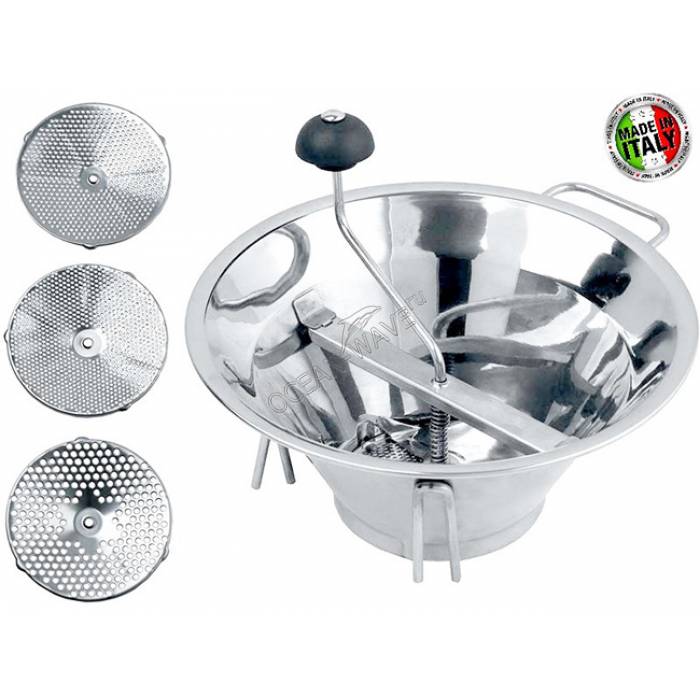 Механическое сито OMAC 800 Chef для протирки ягод и фруктов - купить в интернет-магазине OCEAN-WAVE.ru