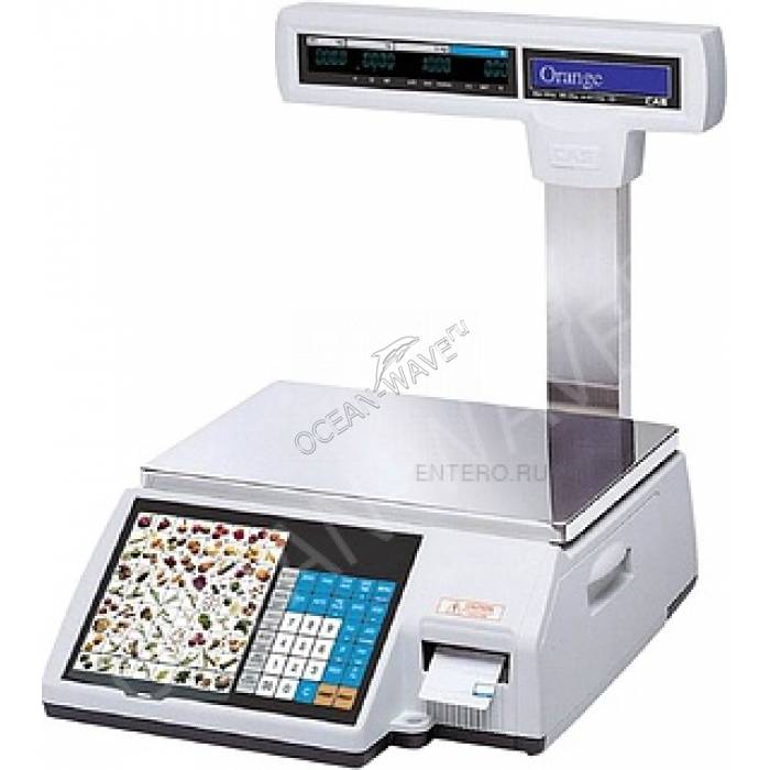 Весы торговые CAS CL5000J-15IP TCP-IP - купить в интернет-магазине OCEAN-WAVE.ru
