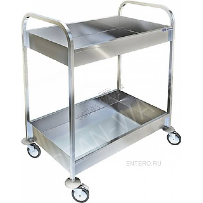 Тележка для сбора посуды KAYMAN К-ТСП - купить в интернет-магазине OCEAN-WAVE.ru