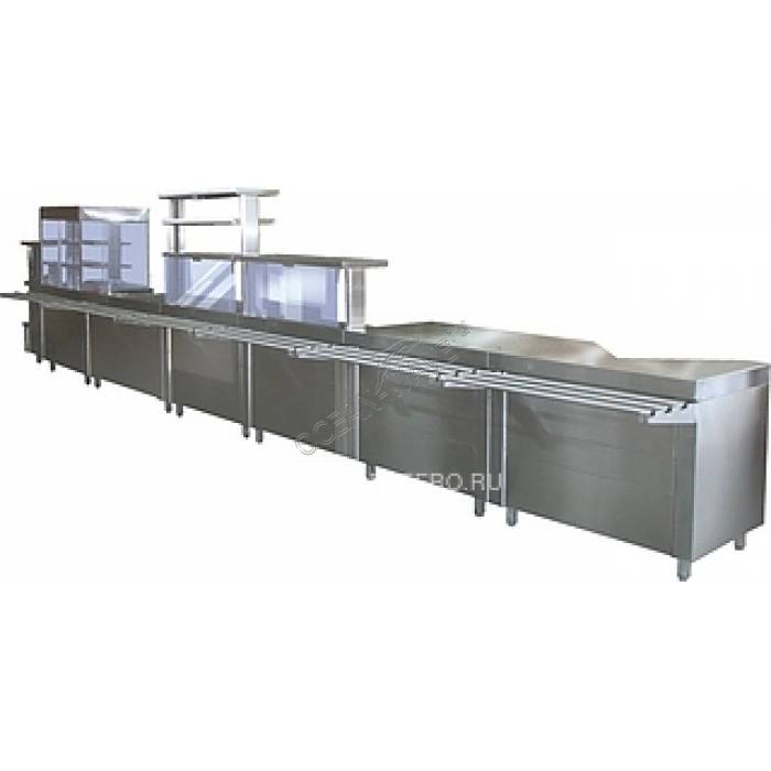 Витрина холодильная ITERMA ВХВ-1107-21К1 - купить в интернет-магазине OCEAN-WAVE.ru