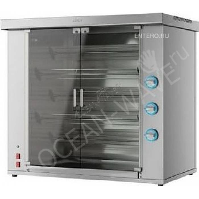 Гриль для кур ATESY Командор-2/5 газ - купить в интернет-магазине OCEAN-WAVE.ru