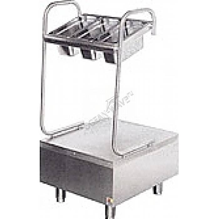 Прилавок для подносов и столовых приборов Kovinastroj (Kogast) SPPC-1 - купить в интернет-магазине OCEAN-WAVE.ru