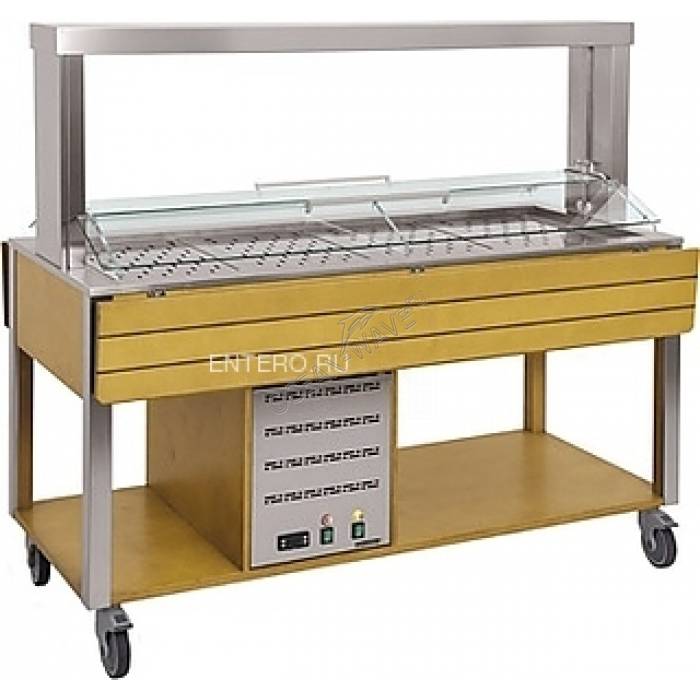 Стол шведский Metalcarrelli 6910.6M-R - купить в интернет-магазине OCEAN-WAVE.ru