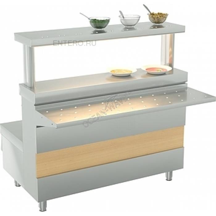 Мармит ATESY Ривьера (для первых блюд, 2-конфорочный) - купить в интернет-магазине OCEAN-WAVE.ru