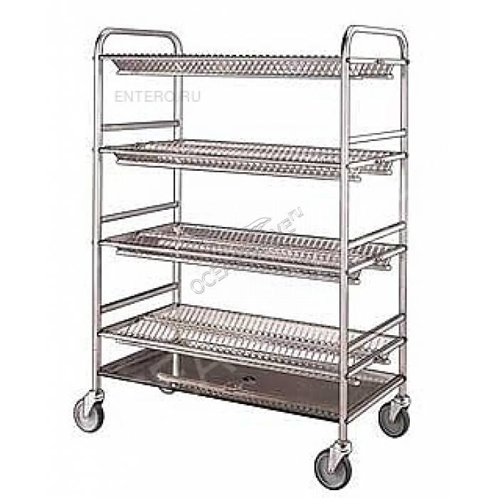 Тележка для тарелок Metalcarrelli 5020 - купить в интернет-магазине OCEAN-WAVE.ru