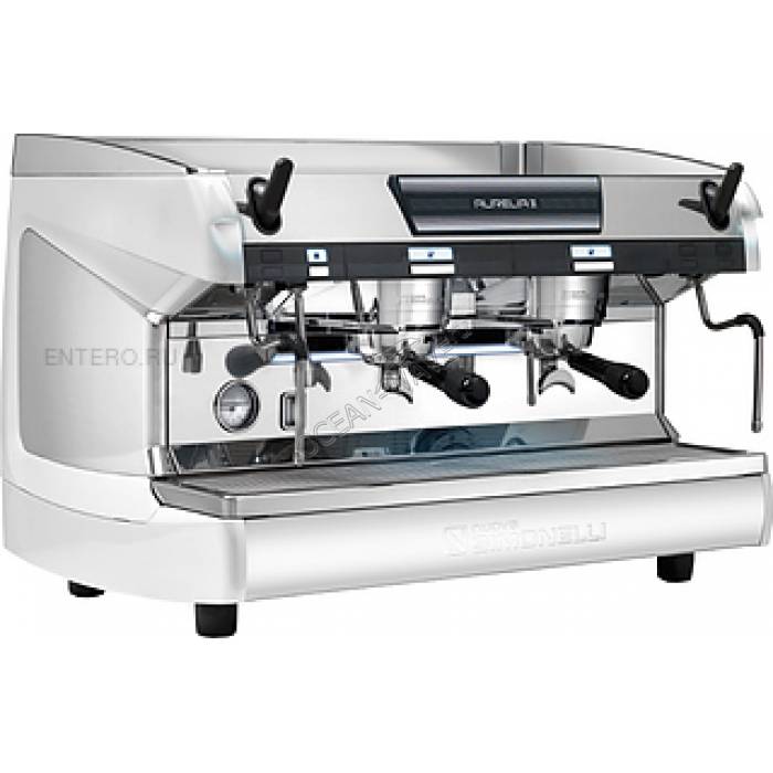 Кофемашина Nuova Simonelli Aurelia II 2 Gr S white pearl - купить в интернет-магазине OCEAN-WAVE.ru