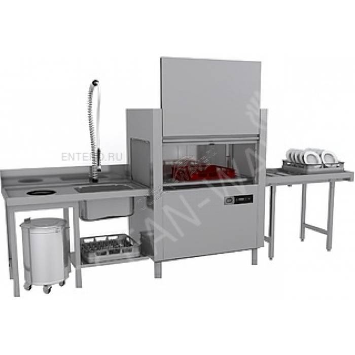 Тоннельная посудомоечная машина Apach ARC100 ДОЗ (справа-налево) - купить в интернет-магазине OCEAN-WAVE.ru