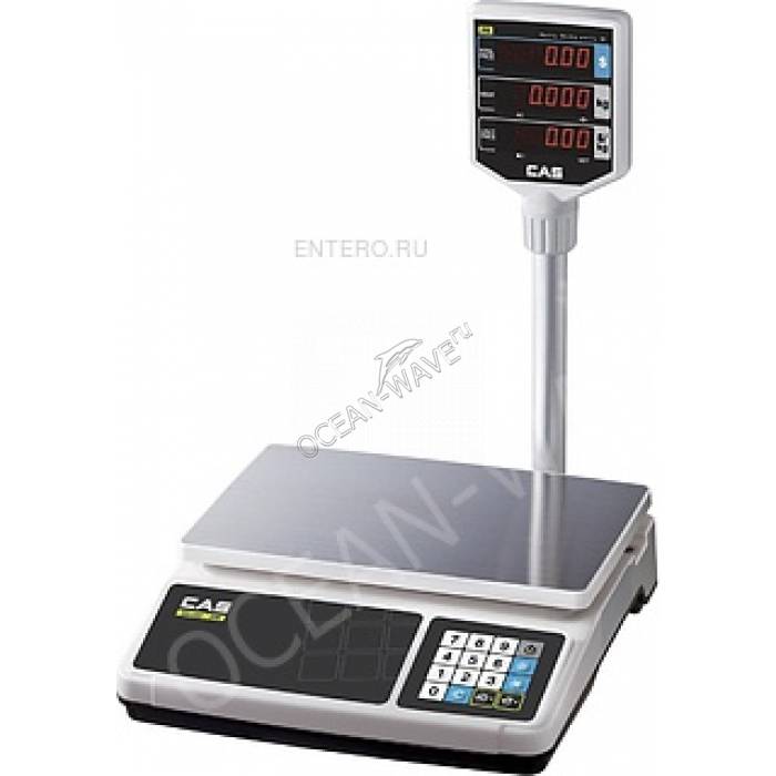 Торговые весы CAS PR-6P - купить в интернет-магазине OCEAN-WAVE.ru