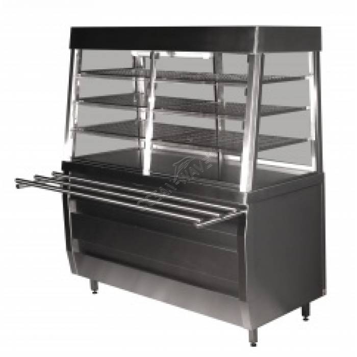 Прилавок-витрина охлаждаемый закрытый Rada ЗПВ-11/7Н - купить в интернет-магазине OCEAN-WAVE.ru