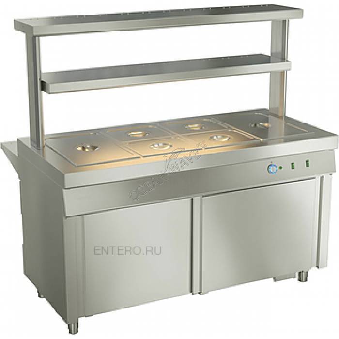 Мармит ATESY Ривьера (для вторых блюд, паровой, l=1500 мм, без гастроемкостей) - купить в интернет-магазине OCEAN-WAVE.ru