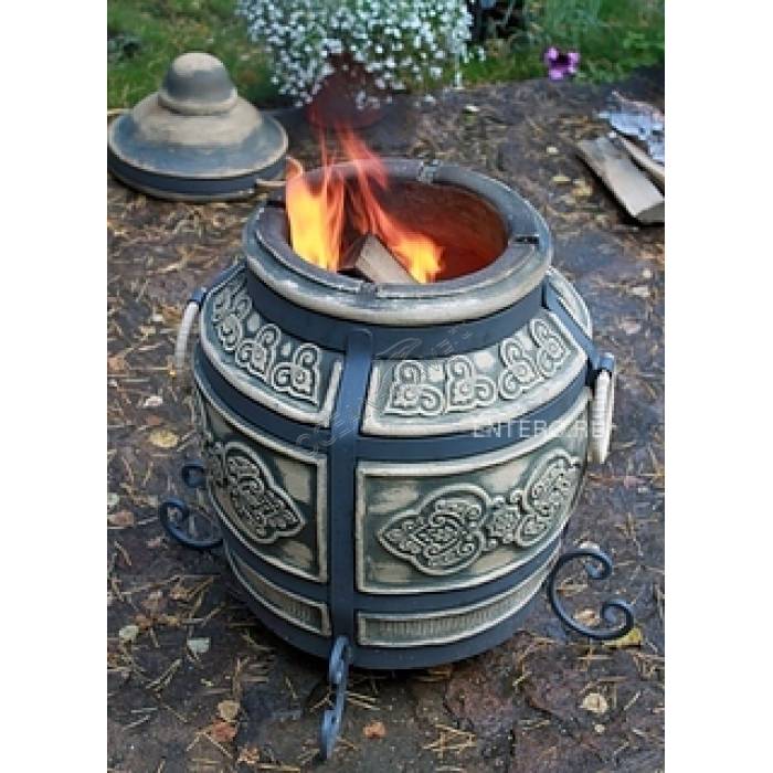 Тандыр Hobby Grill Тамерлан (морская волна) - купить в интернет-магазине OCEAN-WAVE.ru