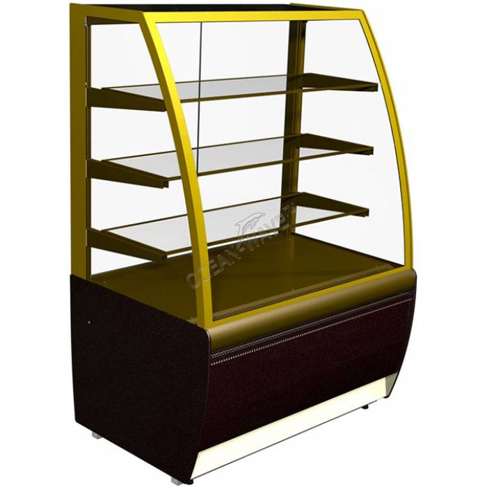 Витрина кондитерская Carboma ВХСв-0,9д Люкс - купить в интернет-магазине OCEAN-WAVE.ru